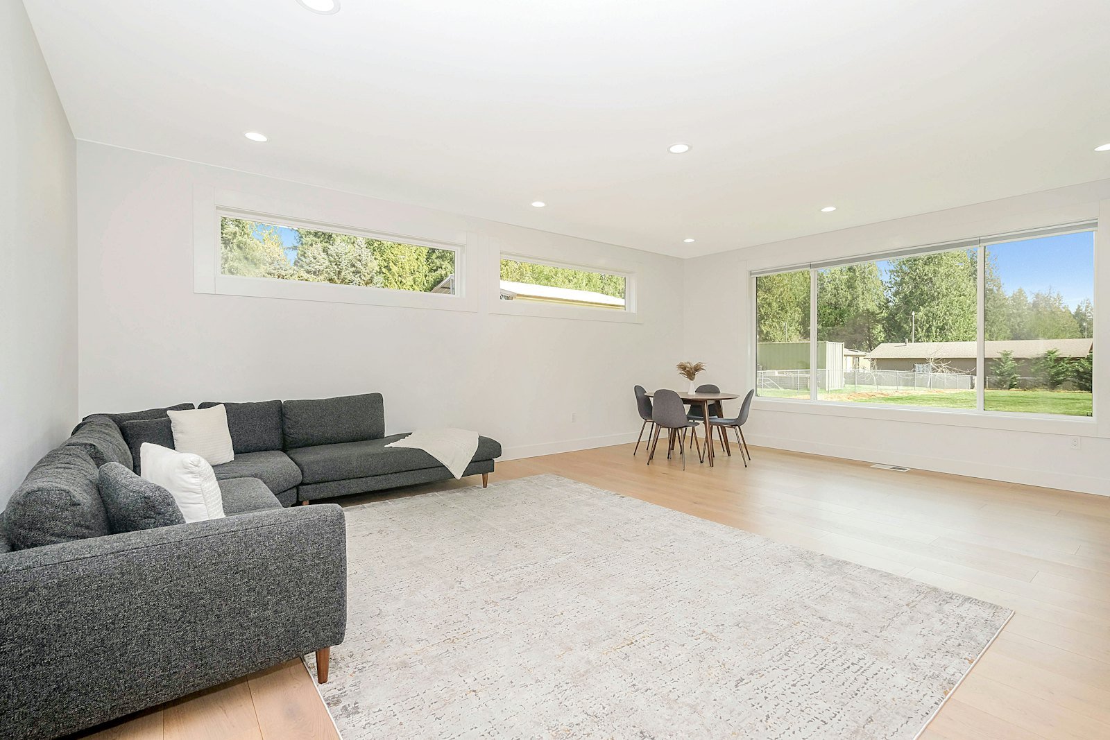 Freshly cleaned carpet in an Ivins, Utah home